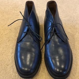 Moral Code slate blue boot